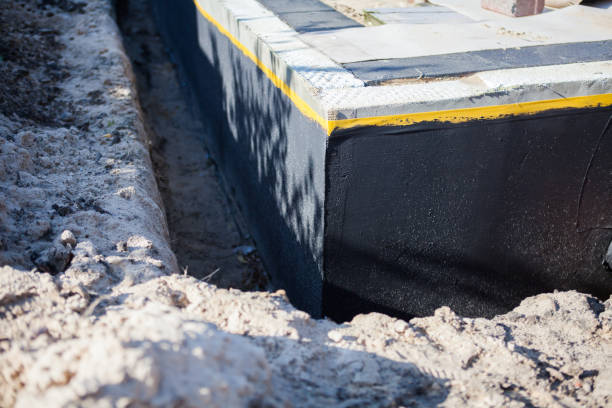 Residential Foundation Crack Repair installation at a Lyons, NJ home by SJ Waterproofing Pros